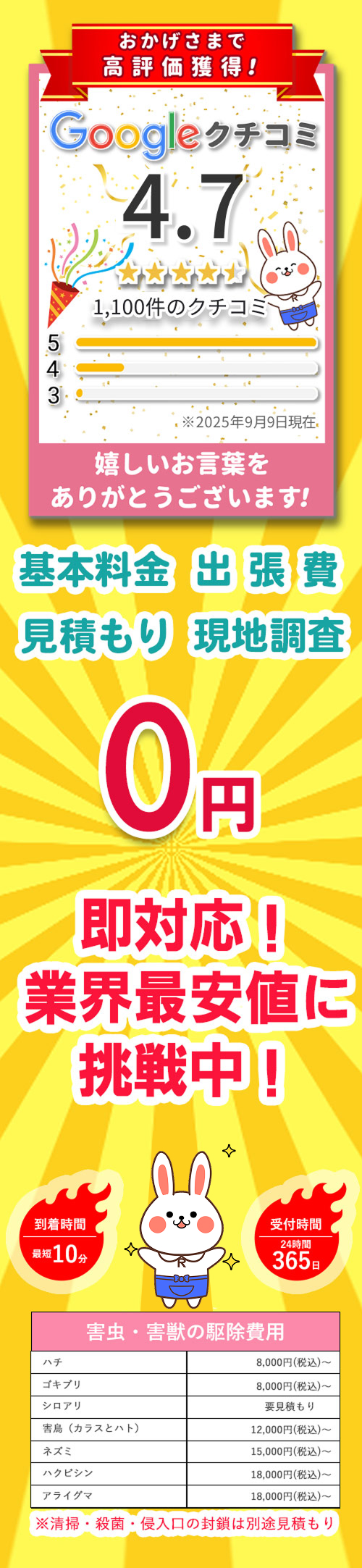アールクリーニング,害虫,害獣,害虫駆除,害獣駆除