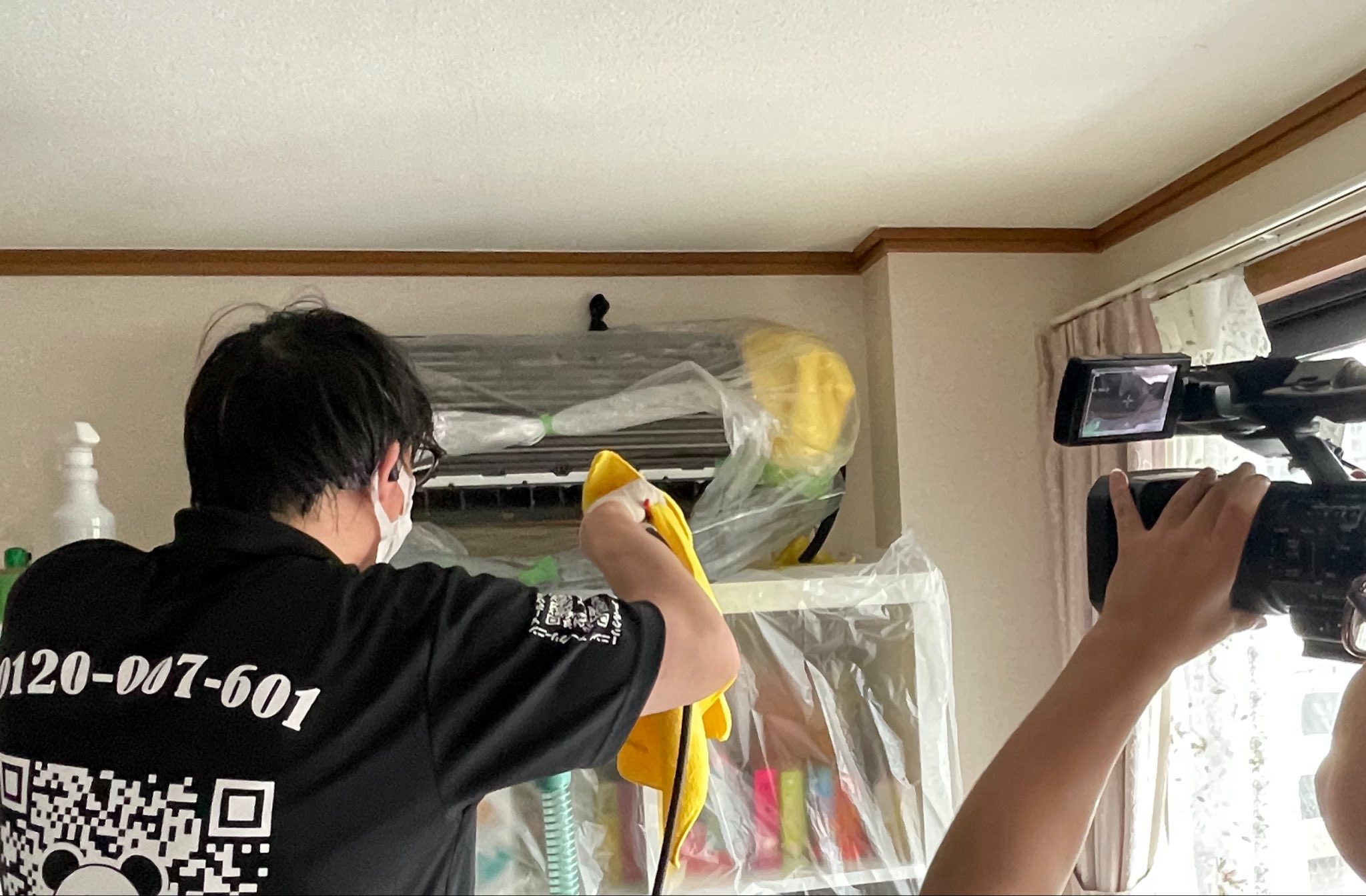 テレビ朝日「スーパーJチャンネル」にて、豪雨によるエアコン被害に関する取材協力を行いました