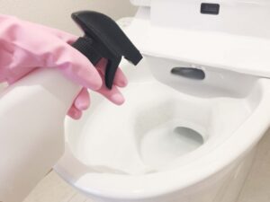 トイレ掃除のスプレー